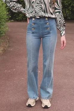 Pantalons & Jeans|LA PETITE ÉTOILE Jeans Paula Stone