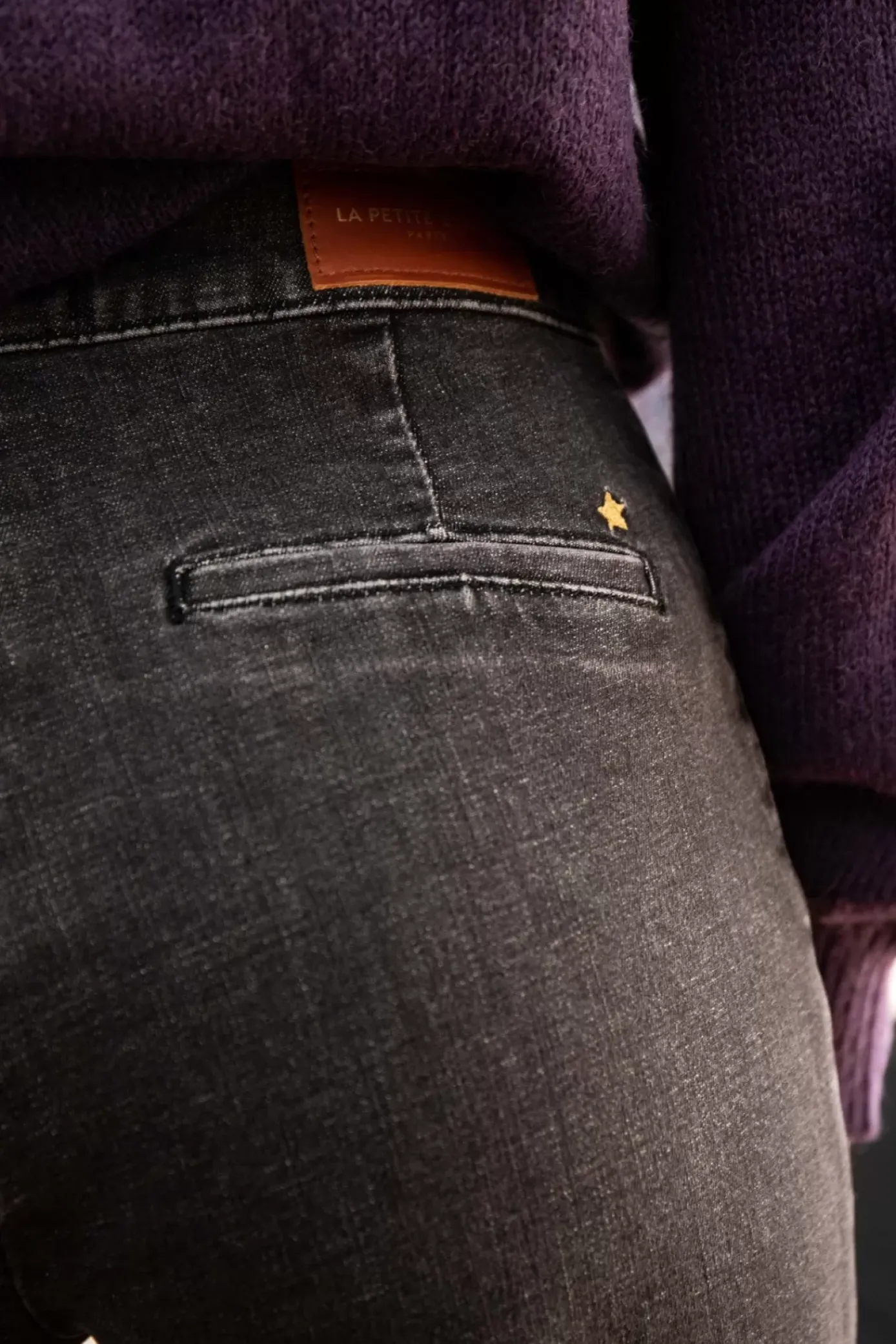 Pantalons & Jeans|LA PETITE ÉTOILE Jeans Paula G Gris