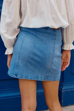 Jupes & Shorts|LA PETITE ÉTOILE Jupe Benelope Stone