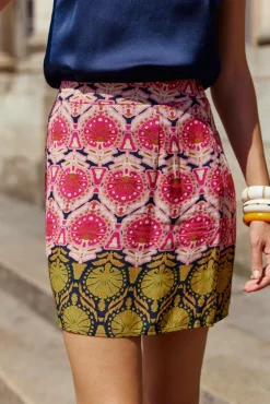 Jupes & Shorts|LA PETITE ÉTOILE Jupe Eudoxie Aztek