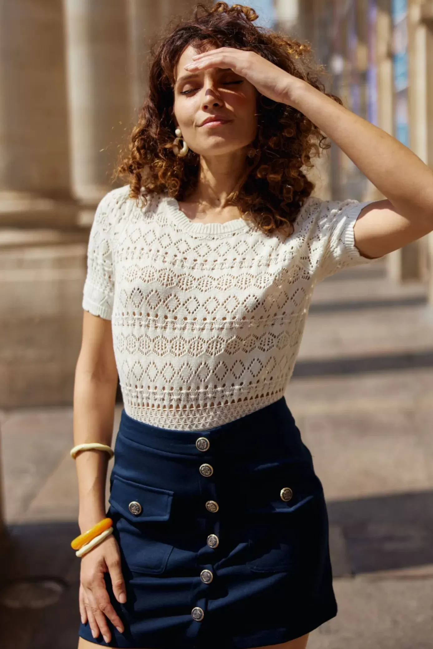 Jupes & Shorts|LA PETITE ÉTOILE Jupe Quinlan Marine