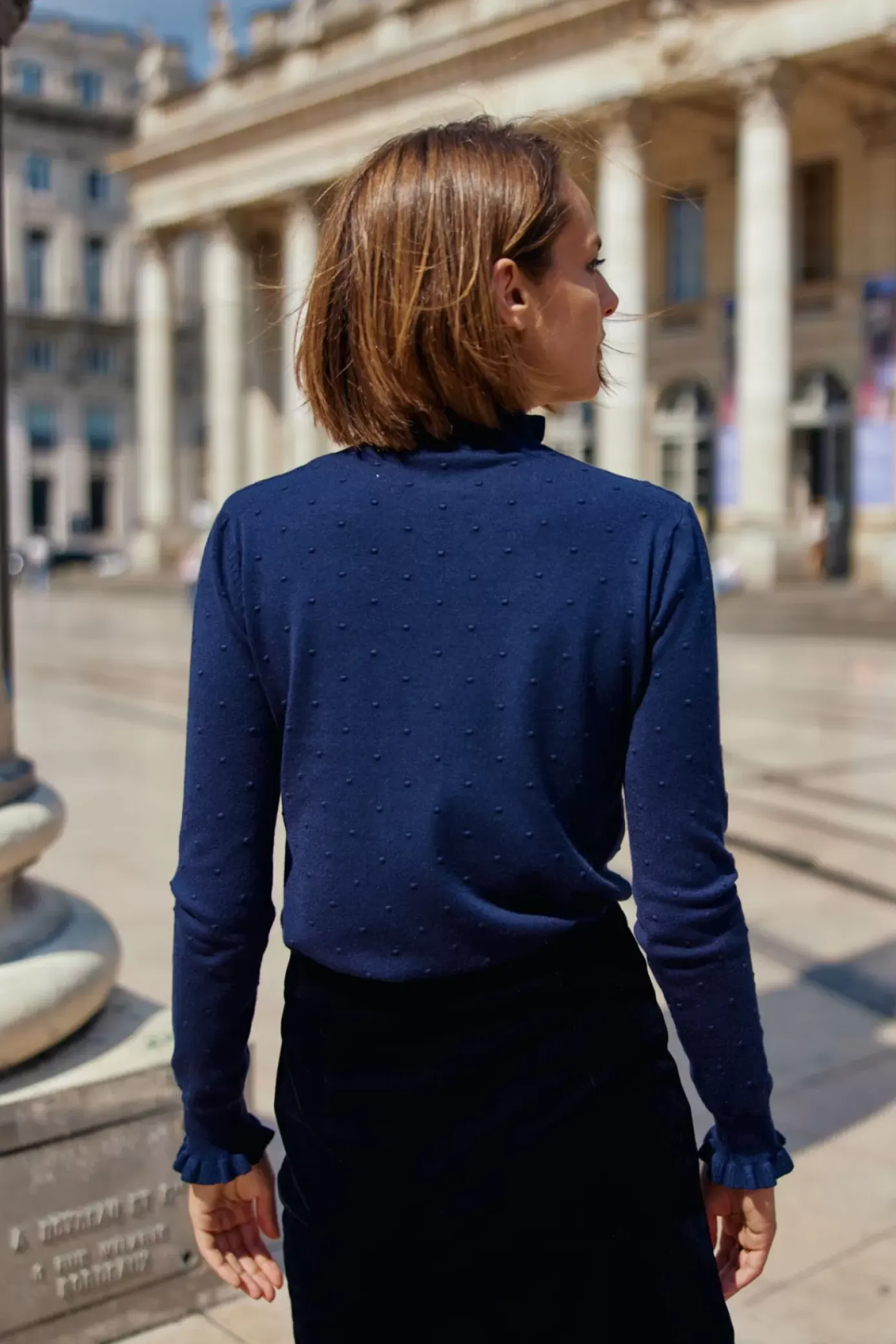 Jupes & Shorts|LA PETITE ÉTOILE Jupe Veveine Marine