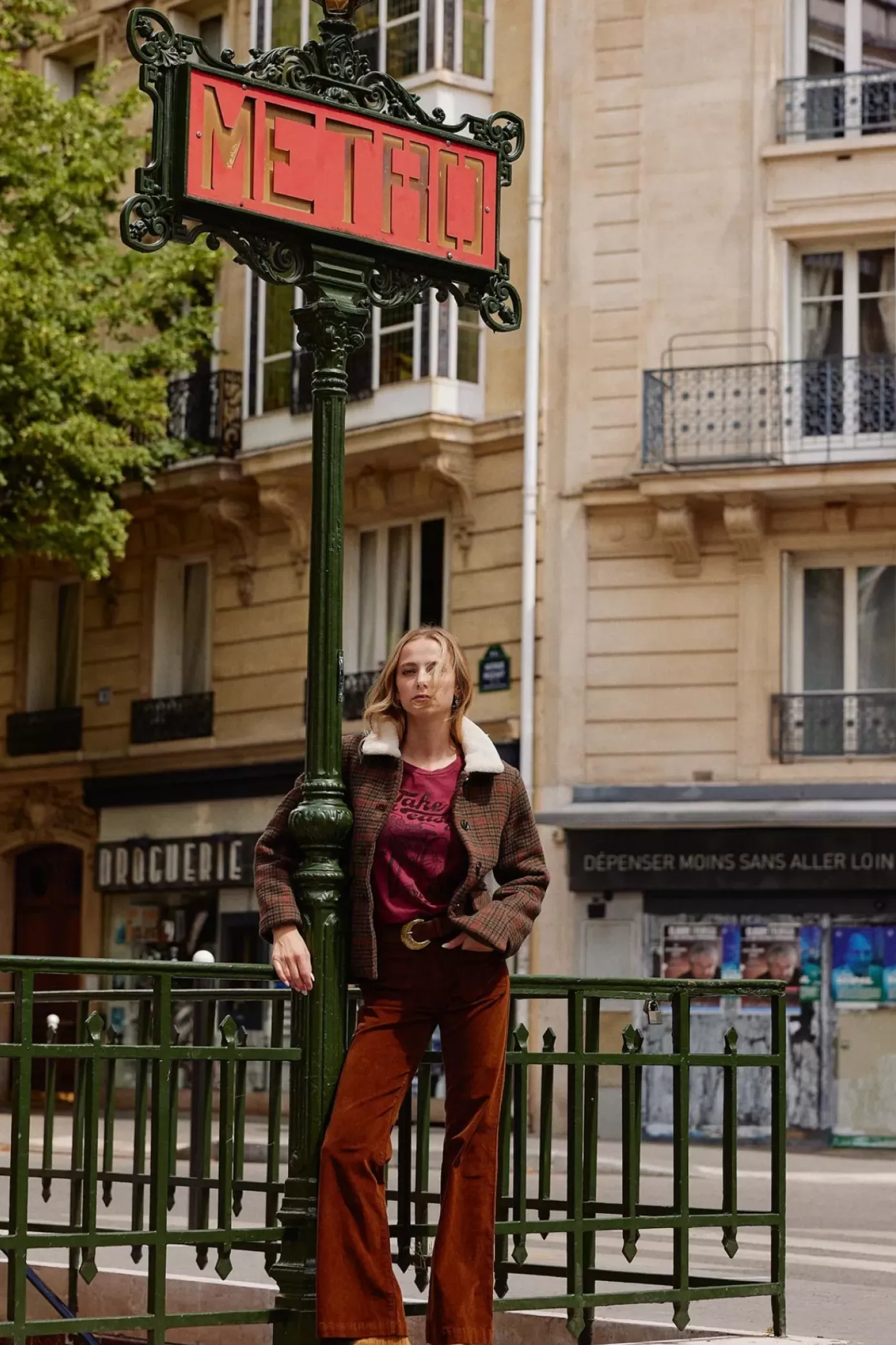 Manteaux & Vestes|LA PETITE ÉTOILE Manteau Mattie Grands Carreaux