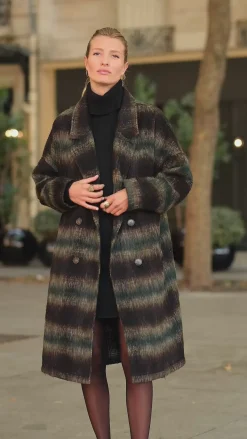 Manteaux & Vestes|LA PETITE ÉTOILE Manteau Orazio Noir/Vert