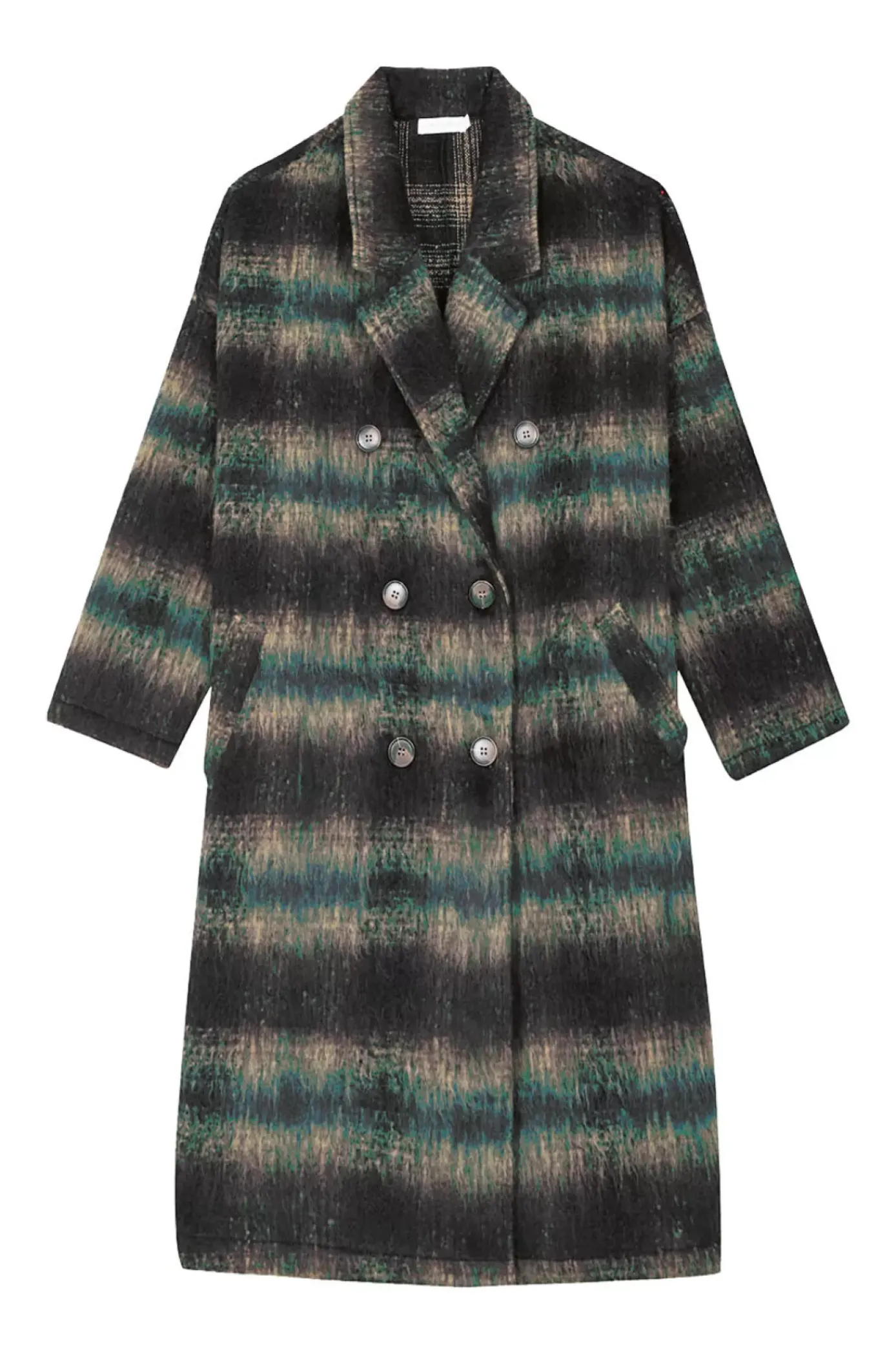 Manteaux & Vestes|LA PETITE ÉTOILE Manteau Orazio Noir/Vert