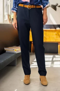 Pantalons & Jeans|LA PETITE ÉTOILE Pantalon Aris Marine