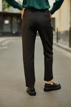 Pantalons & Jeans|LA PETITE ÉTOILE Pantalon Aris Noir