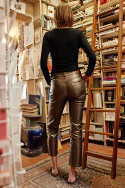 Pantalons & Jeans|LA PETITE ÉTOILE Pantalon Brieg D Kaki