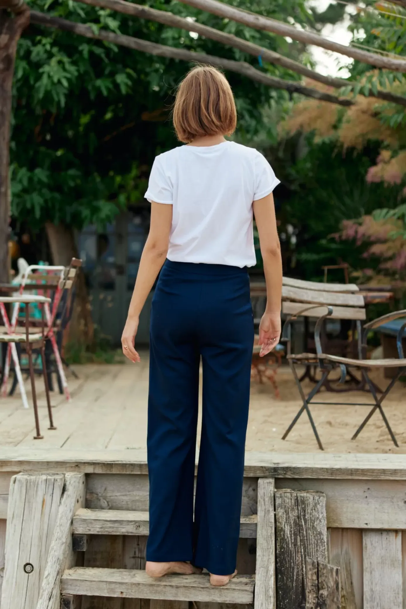 Pantalons & Jeans|LA PETITE ÉTOILE Pantalon Cady Marine