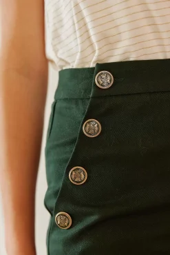 Pantalons & Jeans|LA PETITE ÉTOILE Pantalon Cady Vert