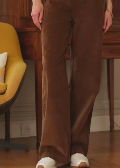Pantalons & Jeans|LA PETITE ÉTOILE Pantalon Cady V Cafe