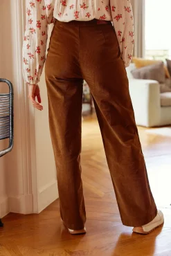 Pantalons & Jeans|LA PETITE ÉTOILE Pantalon Cady V Cafe