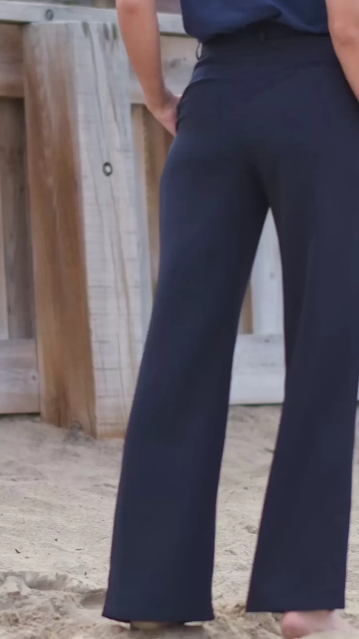Pantalons & Jeans|LA PETITE ÉTOILE Pantalon Egu Marine