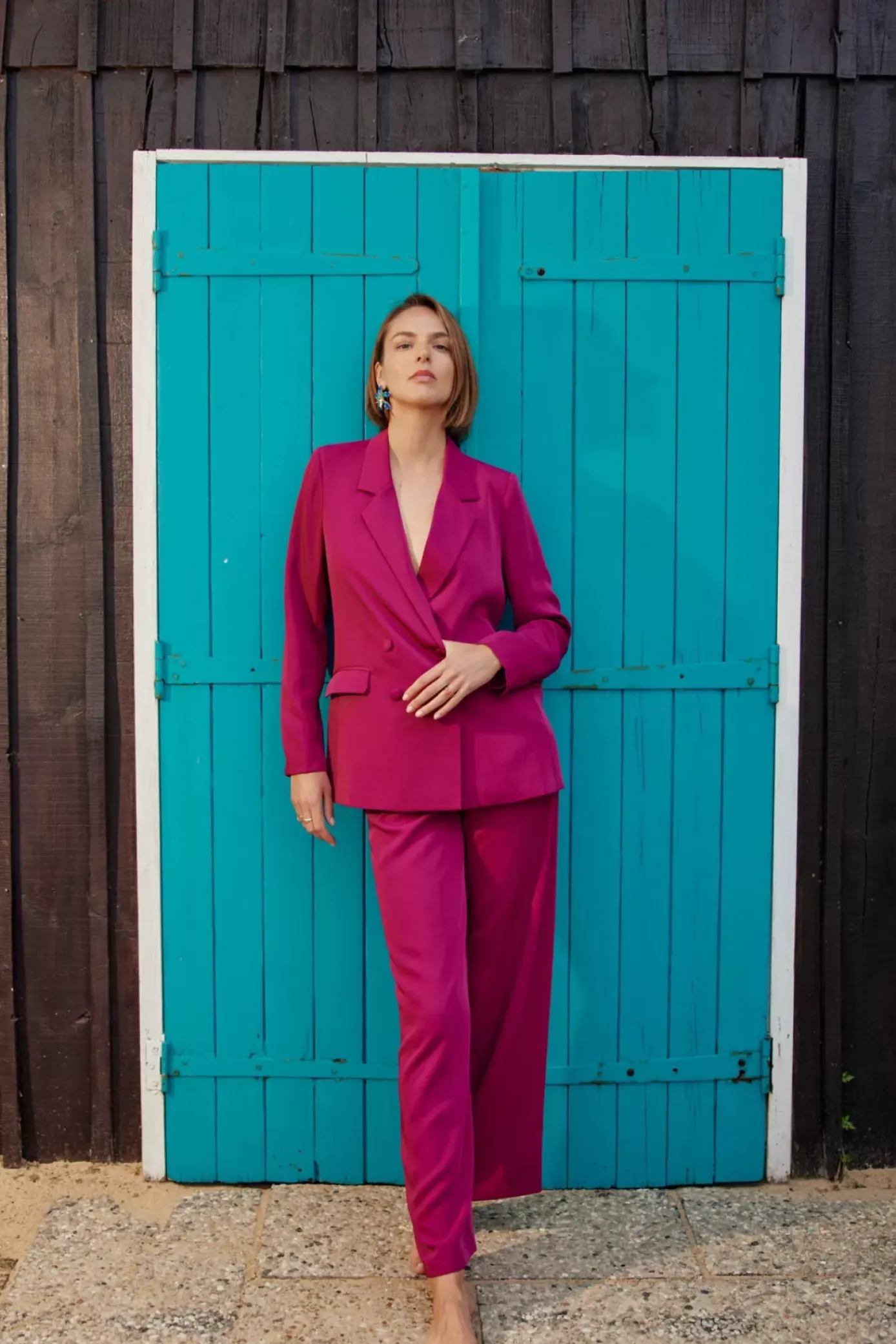 Pantalons & Jeans|LA PETITE ÉTOILE Pantalon Egu Fushia