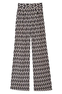 Pantalons & Jeans|LA PETITE ÉTOILE Pantalon Fernano Ecru/Noir