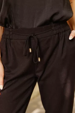 Pantalons & Jeans|LA PETITE ÉTOILE Pantalon Karama Noir