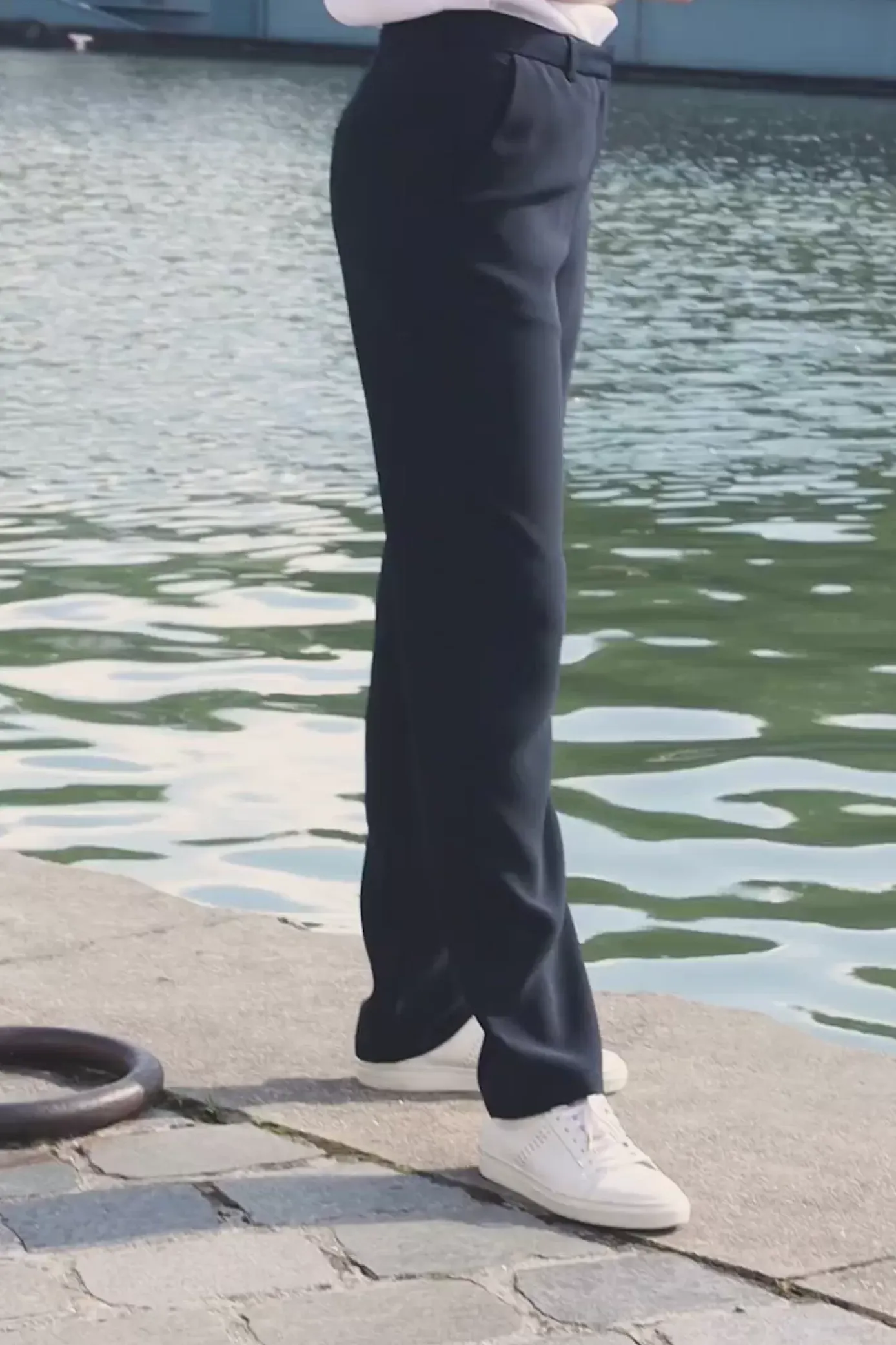 Pantalons & Jeans|LA PETITE ÉTOILE Pantalon Katnis Marine