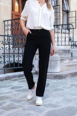 Pantalons & Jeans|LA PETITE ÉTOILE Pantalon Katnis Noir