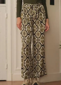 Pantalons & Jeans|LA PETITE ÉTOILE Pantalon Latea Vert