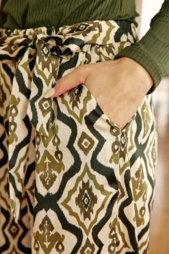 Pantalons & Jeans|LA PETITE ÉTOILE Pantalon Latea Vert
