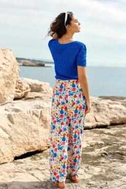 Pantalons & Jeans|LA PETITE ÉTOILE Pantalon Lilass Floral