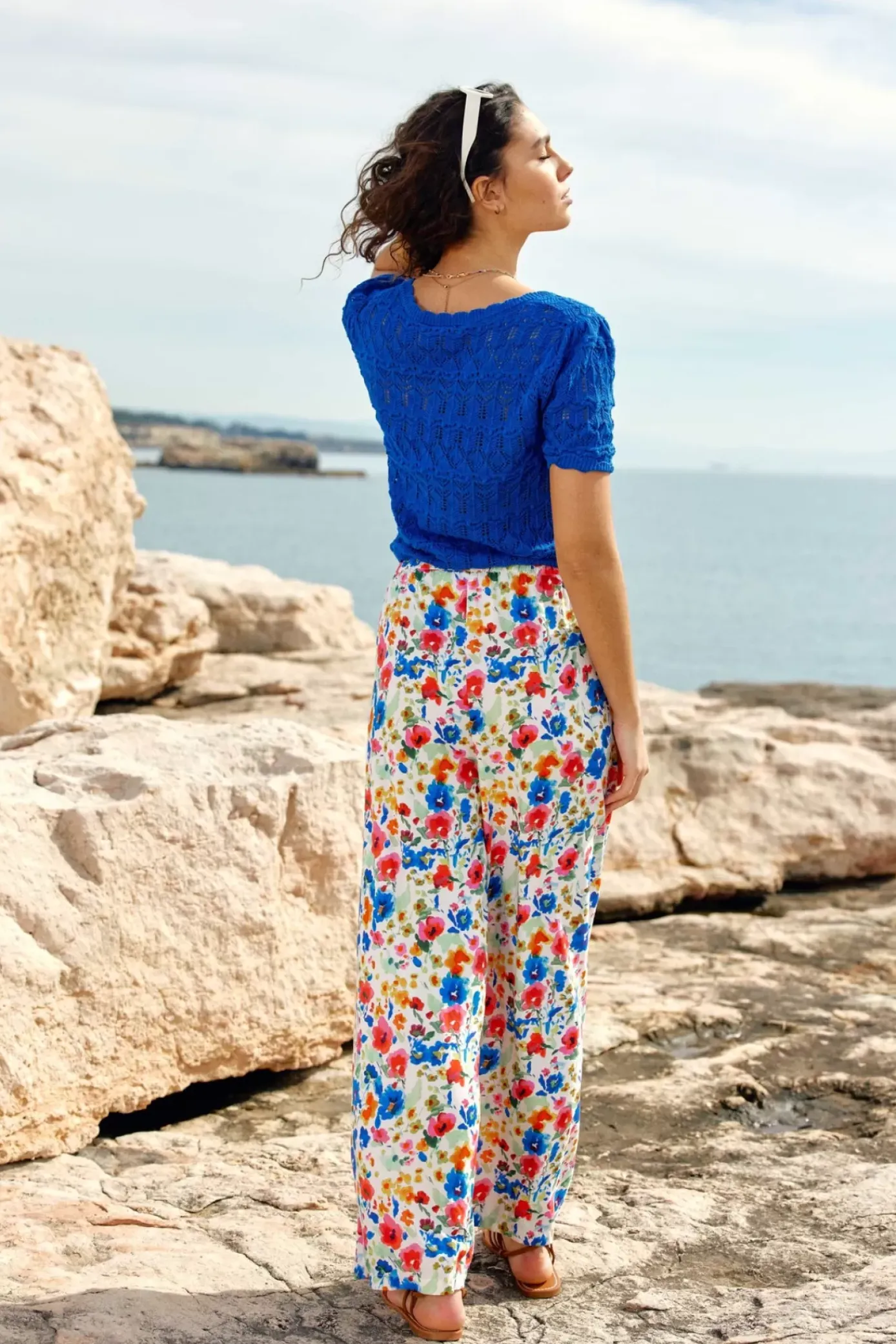 Pantalons & Jeans|LA PETITE ÉTOILE Pantalon Lilass Floral