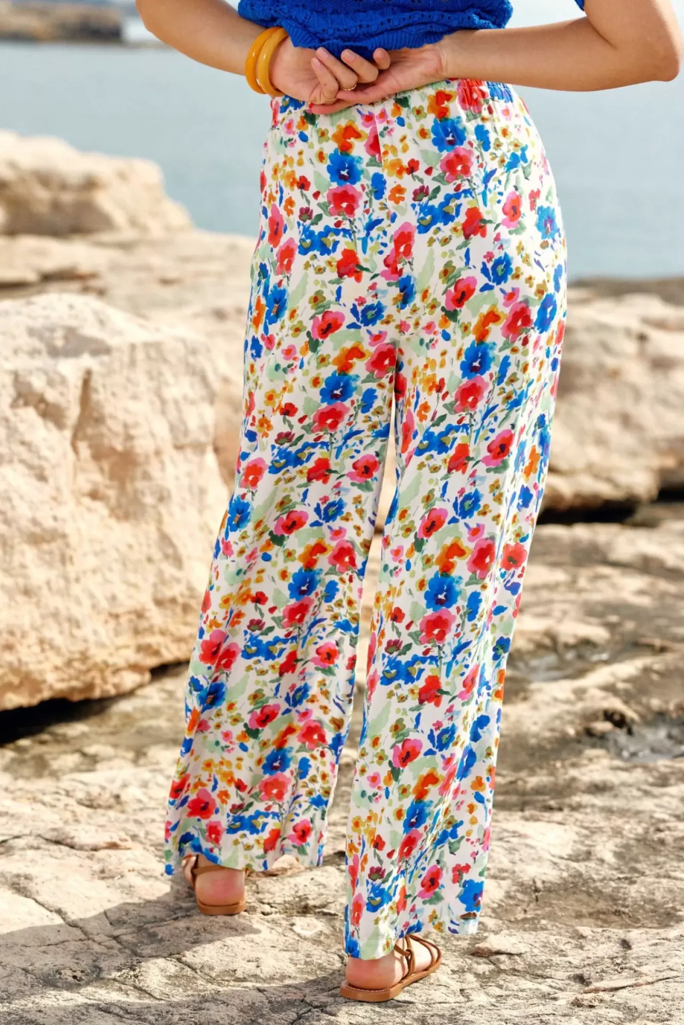 Pantalons & Jeans|LA PETITE ÉTOILE Pantalon Lilass Floral