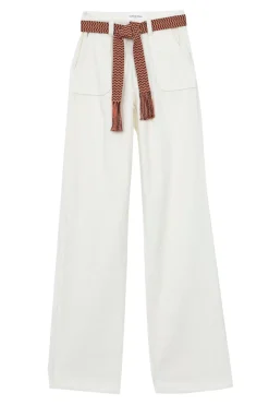 Pantalons & Jeans|LA PETITE ÉTOILE Pantalon Marisol Ecru