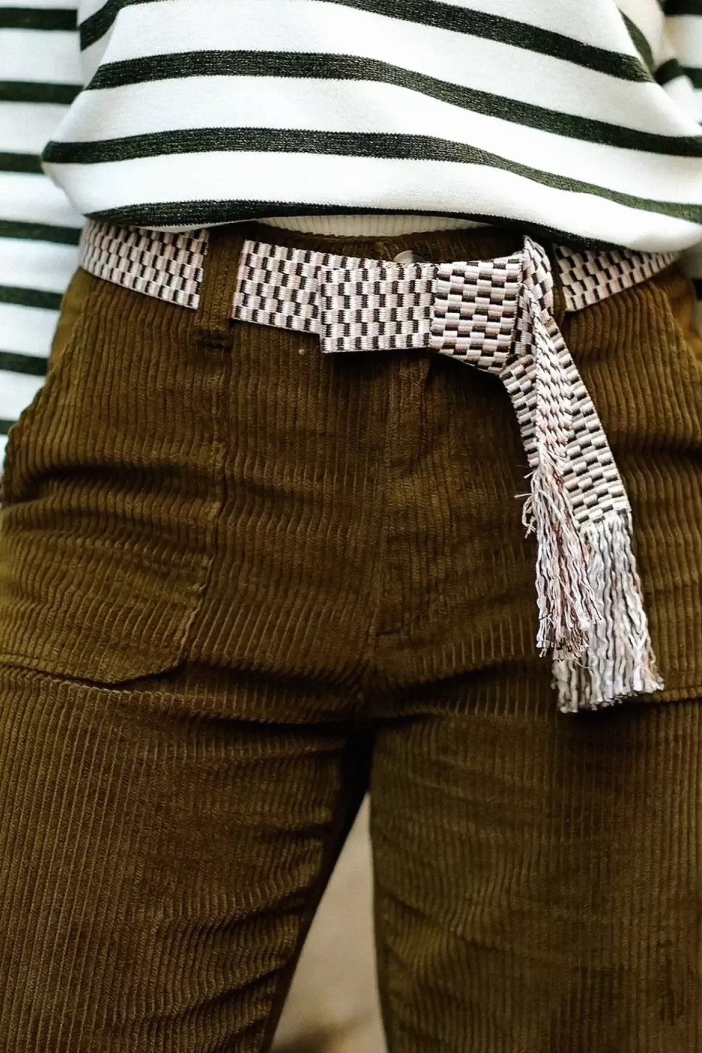 Pantalons & Jeans|LA PETITE ÉTOILE Pantalon Marisol Kaki