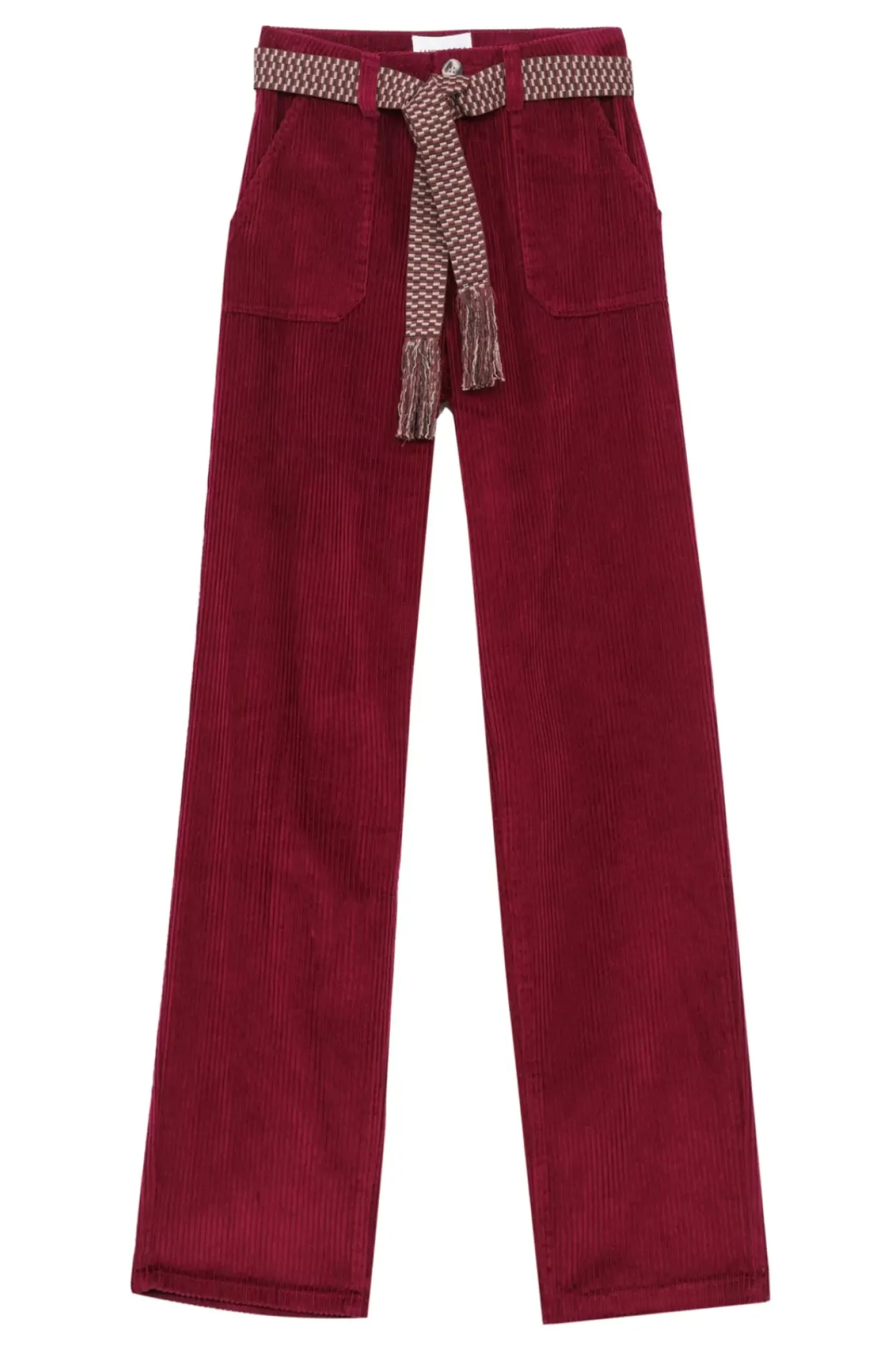 Pantalons & Jeans|LA PETITE ÉTOILE Pantalon Marisol Framboise Cuite