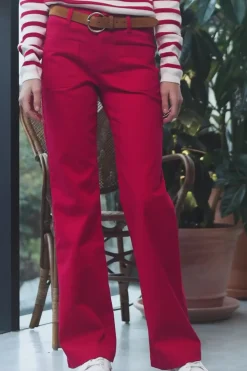 Pantalons & Jeans|LA PETITE ÉTOILE Pantalon Sonny T Rouge