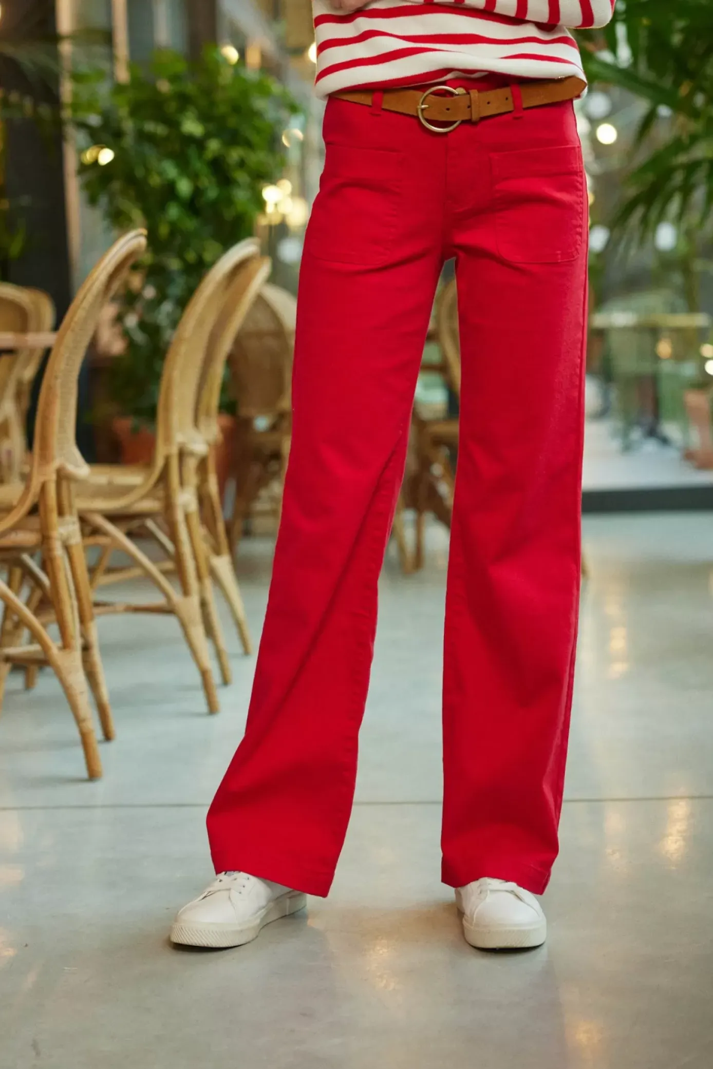 Pantalons & Jeans|LA PETITE ÉTOILE Pantalon Sonny T Rouge