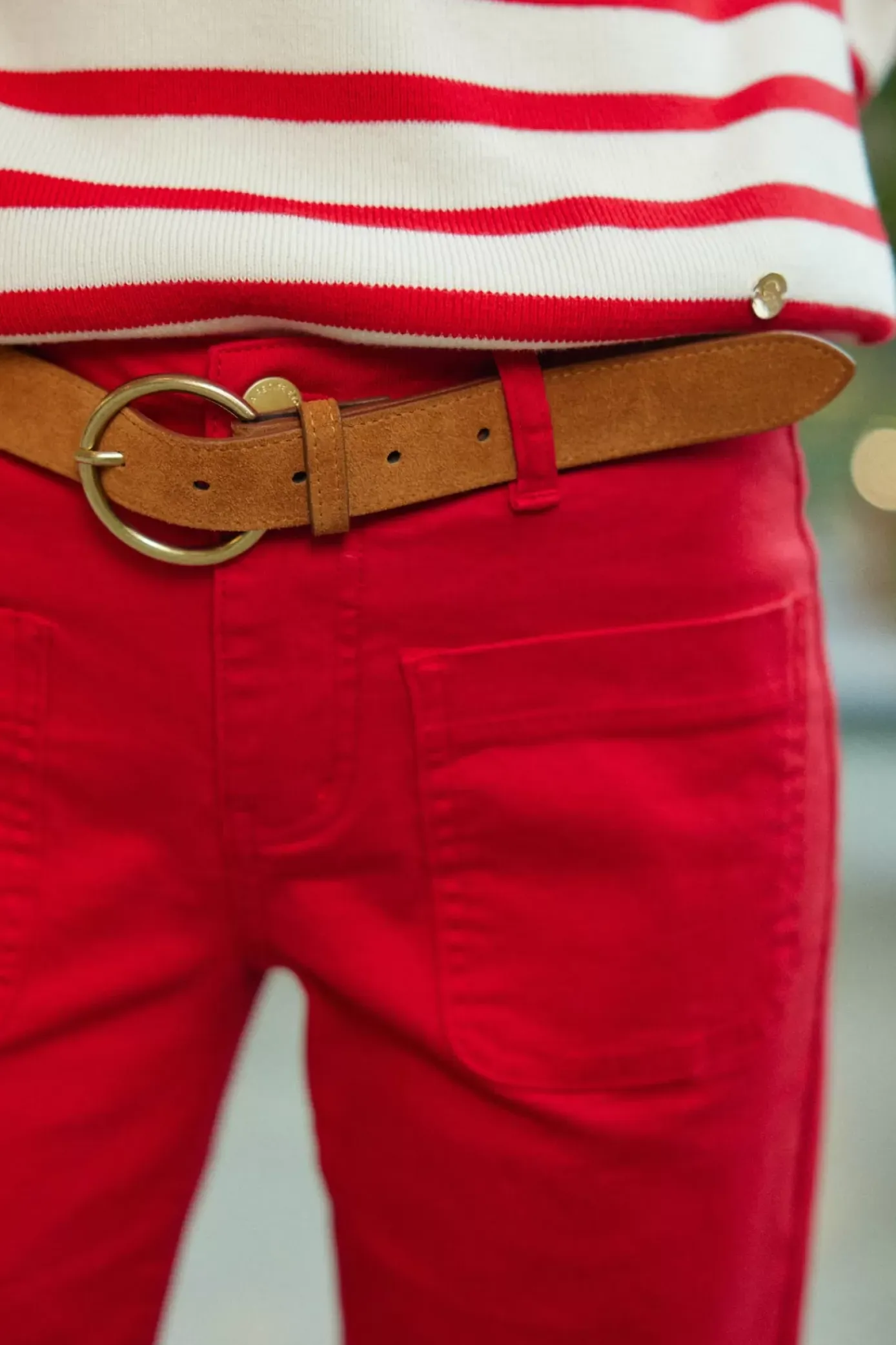 Pantalons & Jeans|LA PETITE ÉTOILE Pantalon Sonny T Rouge