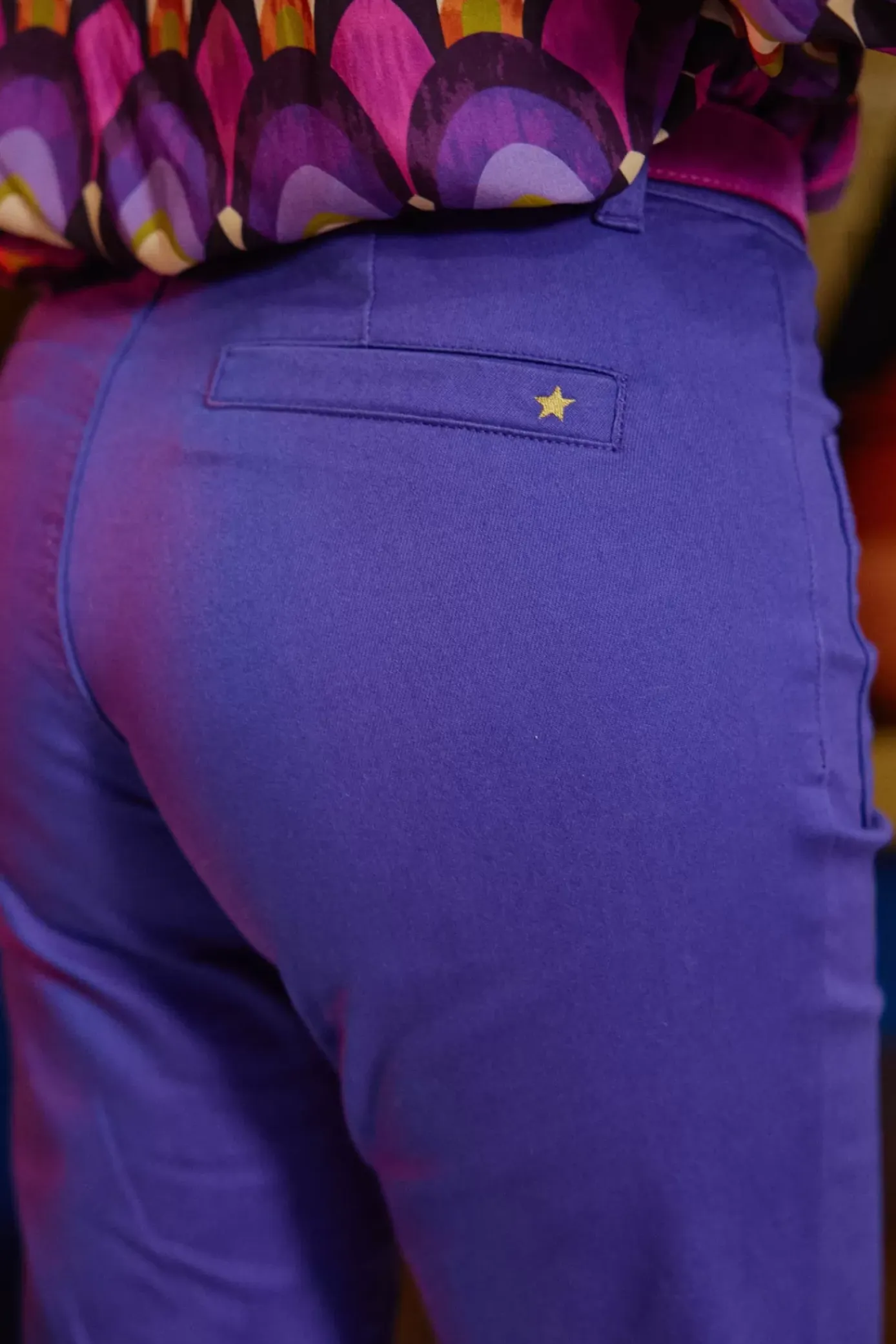Pantalons & Jeans|LA PETITE ÉTOILE Pantalon Sonny T Violet