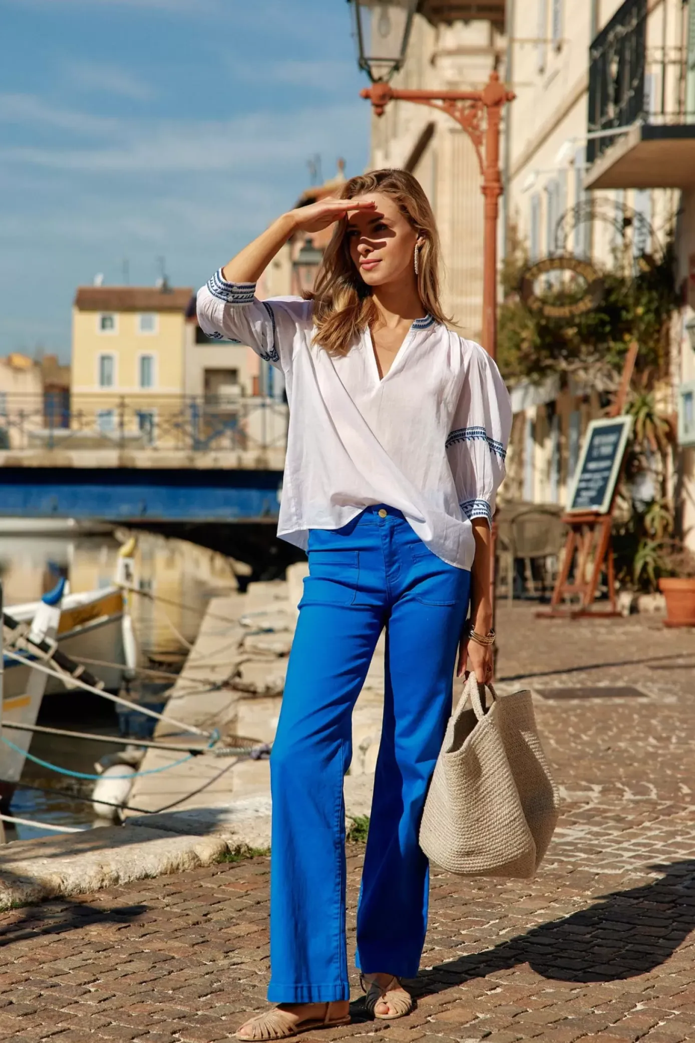 Pantalons & Jeans|LA PETITE ÉTOILE Pantalon Sonny T Bleu