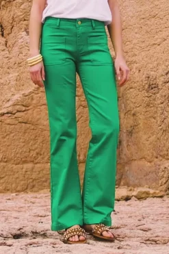 Pantalons & Jeans|LA PETITE ÉTOILE Pantalon Sonny T Vert