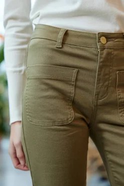 Pantalons & Jeans|LA PETITE ÉTOILE Pantalon Sonny T Kaki