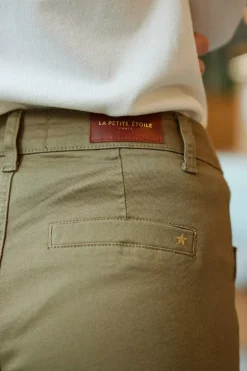 Pantalons & Jeans|LA PETITE ÉTOILE Pantalon Sonny T Kaki