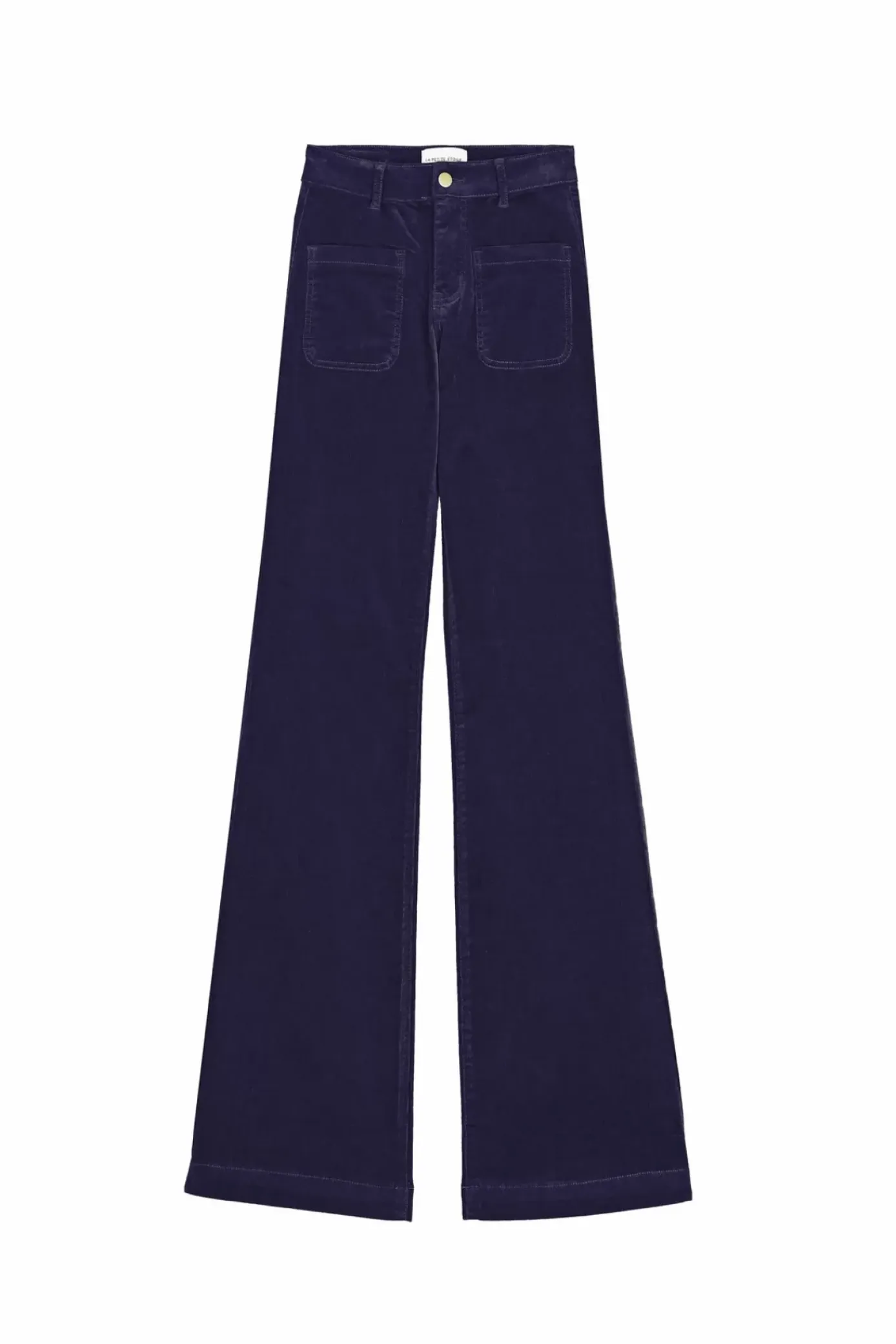 Pantalons & Jeans|LA PETITE ÉTOILE Pantalon Sonny Velours Marine