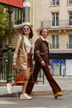 Pantalons & Jeans|LA PETITE ÉTOILE Pantalon Sonny Velours Marron