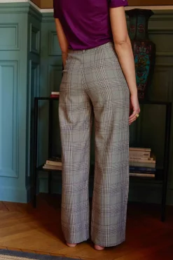 Pantalons & Jeans|LA PETITE ÉTOILE Pantalon Sutton Carreaux