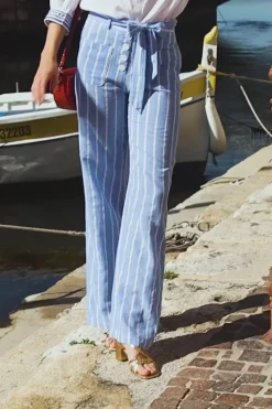 Pantalons & Jeans|LA PETITE ÉTOILE Pantalon Sylvain R Bleu