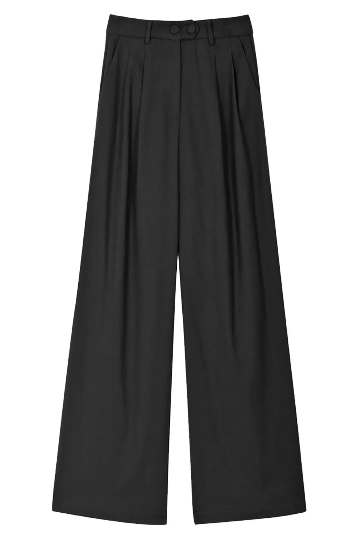 Pantalons & Jeans|LA PETITE ÉTOILE Pantalon Zeline Noir