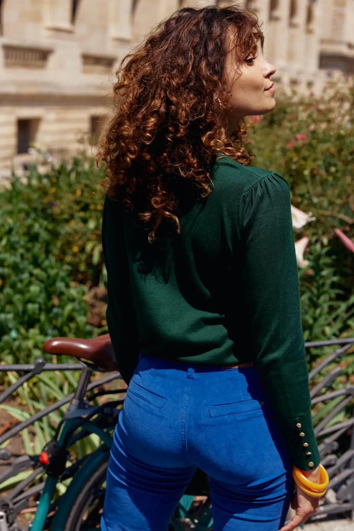 Mailles|LA PETITE ÉTOILE Pull Beatrice Vert Anglais
