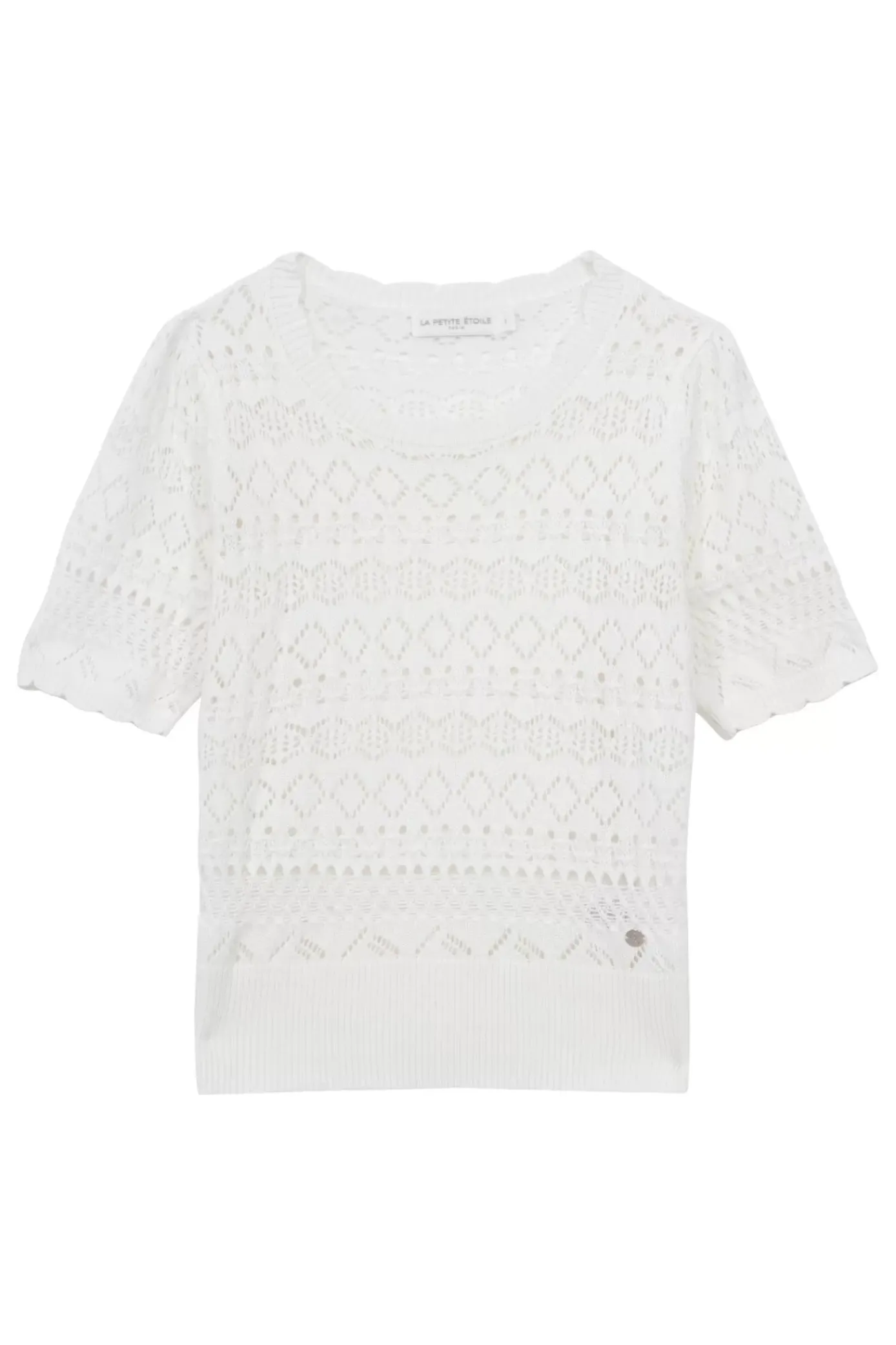 Mailles|LA PETITE ÉTOILE Pull Indiana Ecru