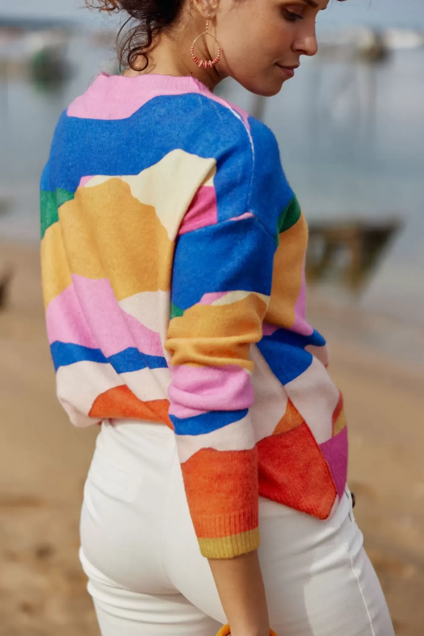 Mailles|LA PETITE ÉTOILE Pull Isaline Multico
