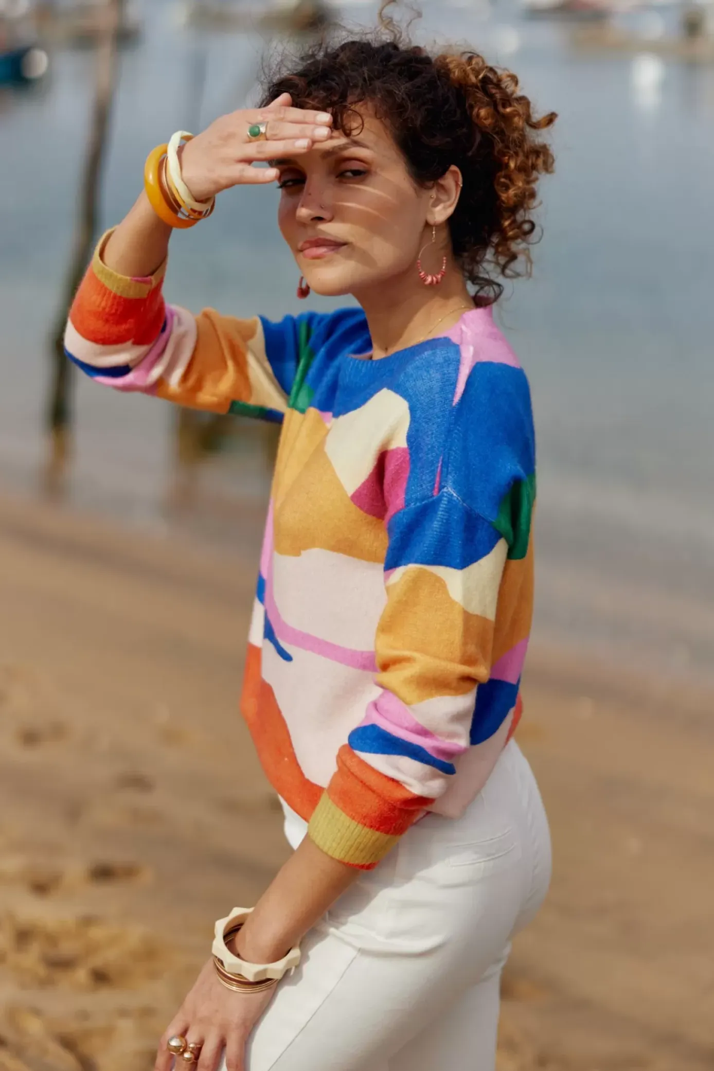 Mailles|LA PETITE ÉTOILE Pull Isaline Multico