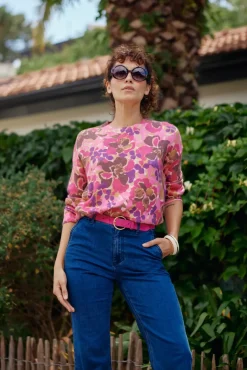 Mailles|LA PETITE ÉTOILE Pull Livio Fleur