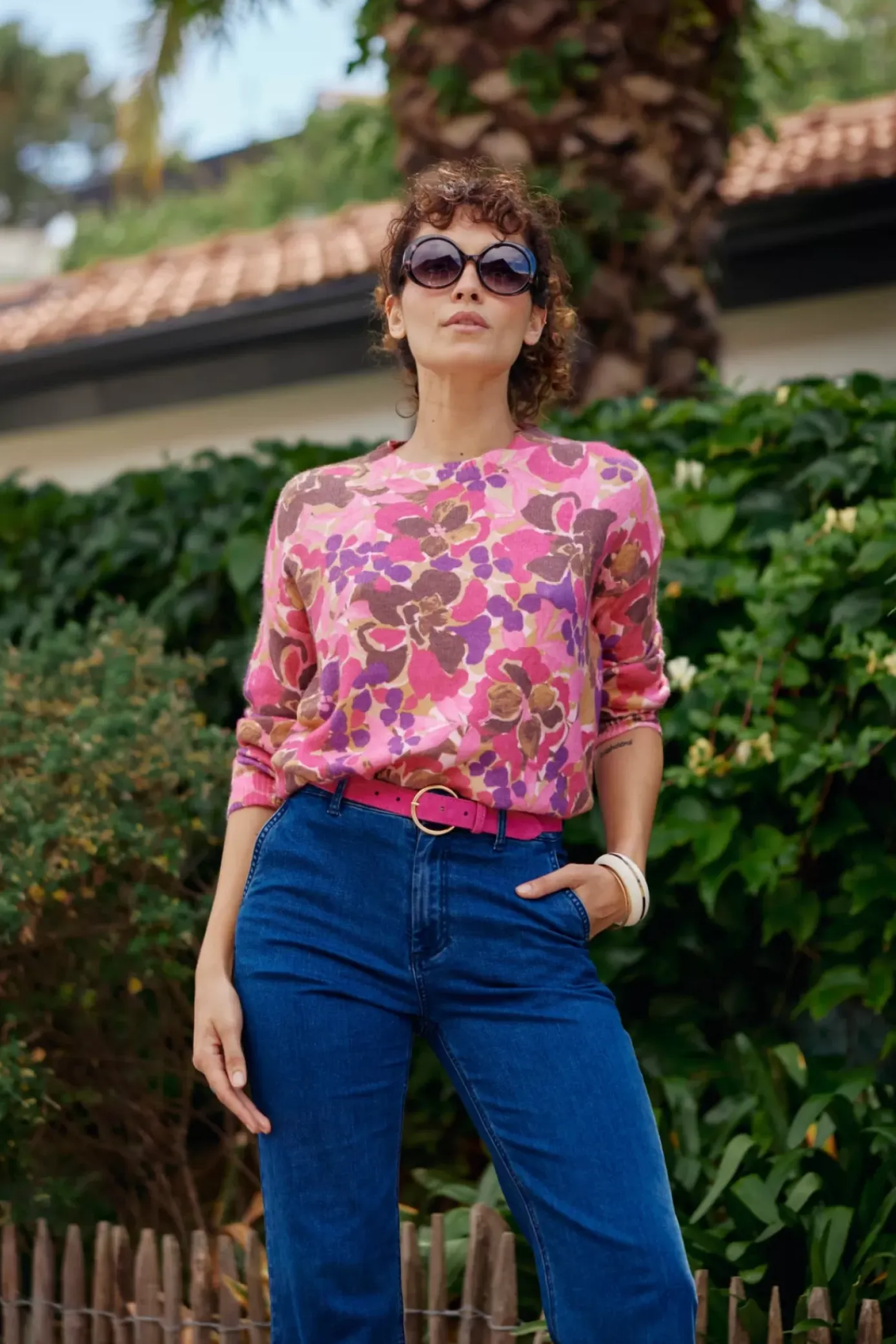 Mailles|LA PETITE ÉTOILE Pull Livio Fleur