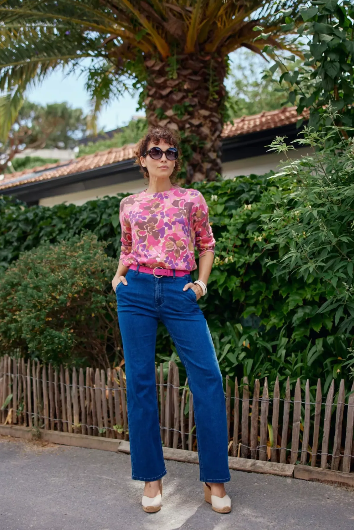 Mailles|LA PETITE ÉTOILE Pull Livio Fleur
